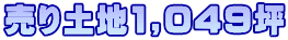 売り土地1,049坪